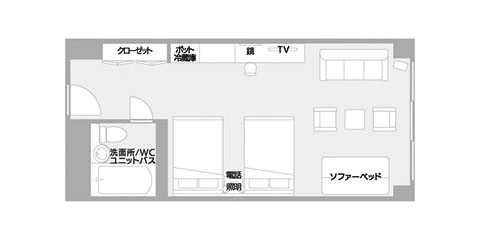 間取り図｜グランドメルキュール淡路島リゾート＆スパ【公式】