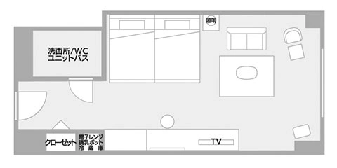 間取り図｜グランドメルキュール淡路島リゾート＆スパ【公式】