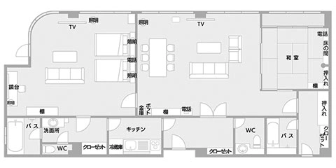 間取り図｜グランドメルキュール淡路島リゾート＆スパ【公式】